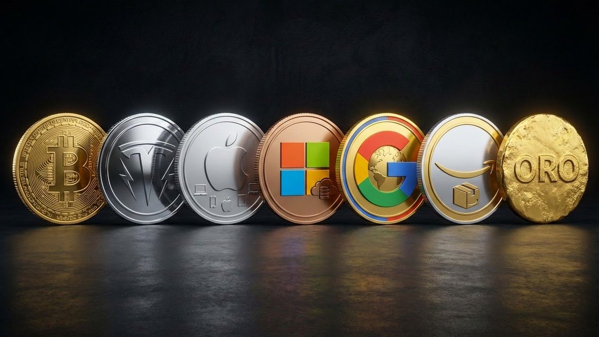 Rendimiento de estos activos en los últimos 10 años: 🟠 Bitcoin: +20.940%  🚗 Tesla: +3.268% 🍎 Apple: +1.044% 🪟 Microsoft: +954% 🔍 Google: +809% 📦  Amazon: +734% 📈 S&P 500: +336% 🥇 Oro: +334%
