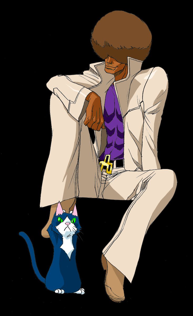 「GG4」-BLACK CATS TANGO-のリベル
#アフロの日 