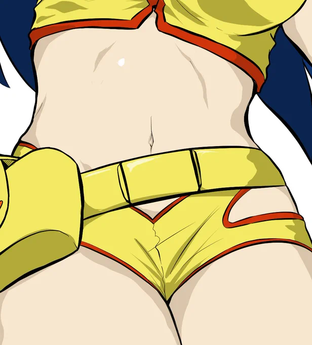 今回女体を描くうえで好きな部分頑張ってみたのでお気に入りなのでピックアップ部分をアップしてみるのだw