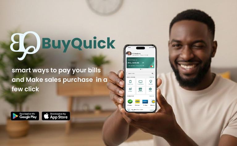 BuyQuick_NG's tweet photo. Say goodbye to recharge hassles,👋
BuyQuick is LIVE and ready to handle all your airtime, data, and utility needs. Fast, easy, and super convenient. 
Simplify your life today.
Download now! 
🍏https://t.co/7VRnrkwI75 
🤖https://t.co/4LapCGuZDc https://t.co/siSvQklVWu