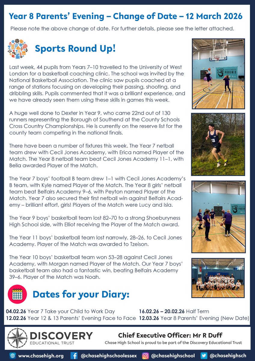 Chase High School tweet media