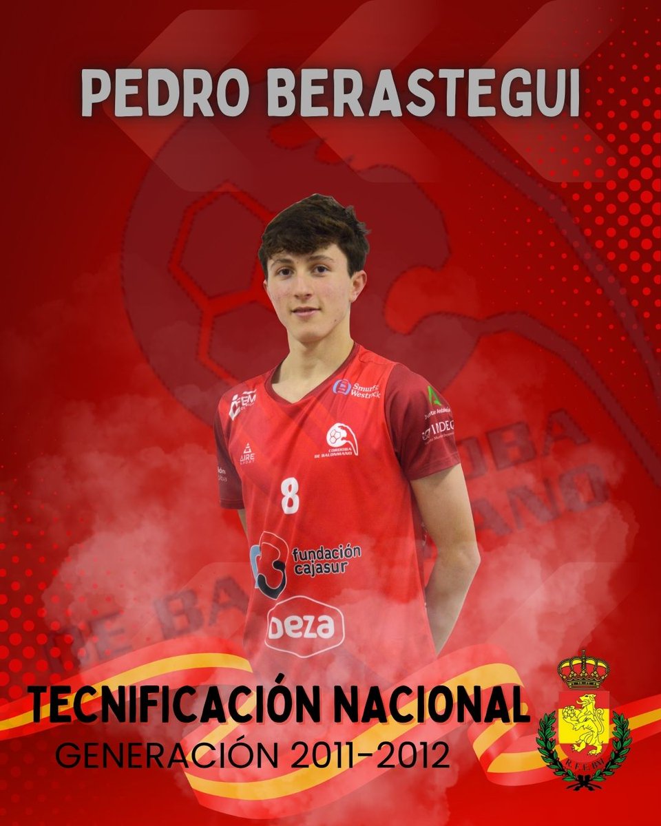 Pedro Berastegui, extremo del <a href="/FundKutxabank/">Fundación Kutxabank</a> CBM cadete, participará en las Jornadas de Tecnificación Nacional <a href="/RFEBalonmano/">RFEBalonmano</a> (2011-2012) en el CAR Sierra Nevada entre los días 19 y 26 de febrero. Incluido entre los mejores setenta jugadores del país. ¡Enhorabuena! #FactoríaCBM