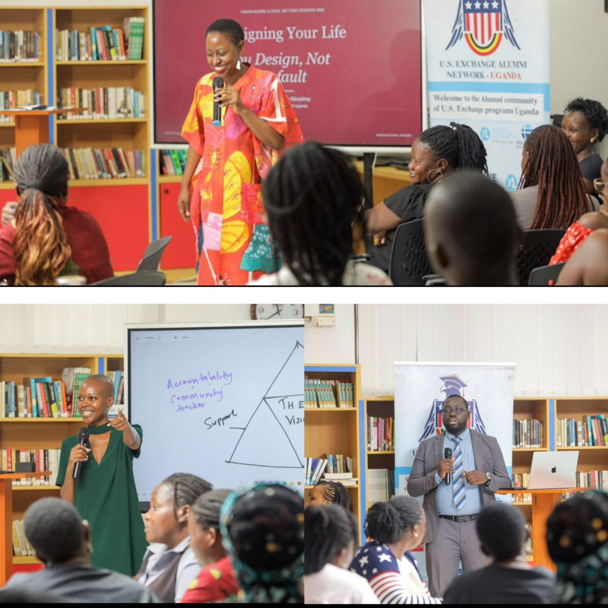 DID YOU ATTEND OUR VISION BOARD AND GOAL SETTING 2026 🎉 

Over the weekend, we hosted the USEA community and friends at the American Center Kampala for the 2026 Vision Board and Goal Setting Session, a powerful start to the year focused on clarity, alignment, and intentional