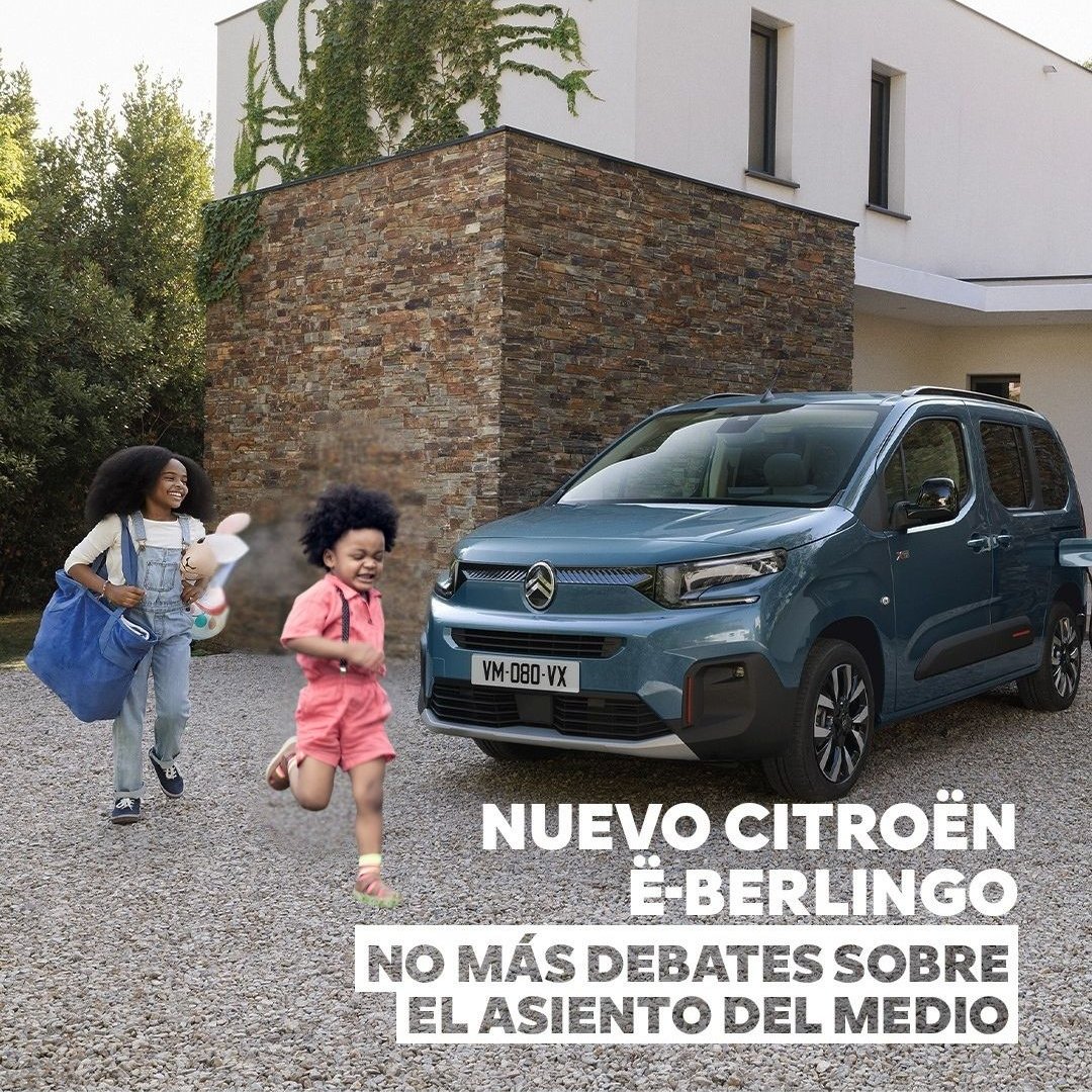 ¡Se acabaron las peleas por el asiento del medio! Más espacio, más comodidad y...menos discusiones a bordo con la  #CitroënBerlingo💙.

Esta berlina está pensada para las familias que lo necesitan todo: gran capacidad✅, interior amplio✅ y asientos individuales✅