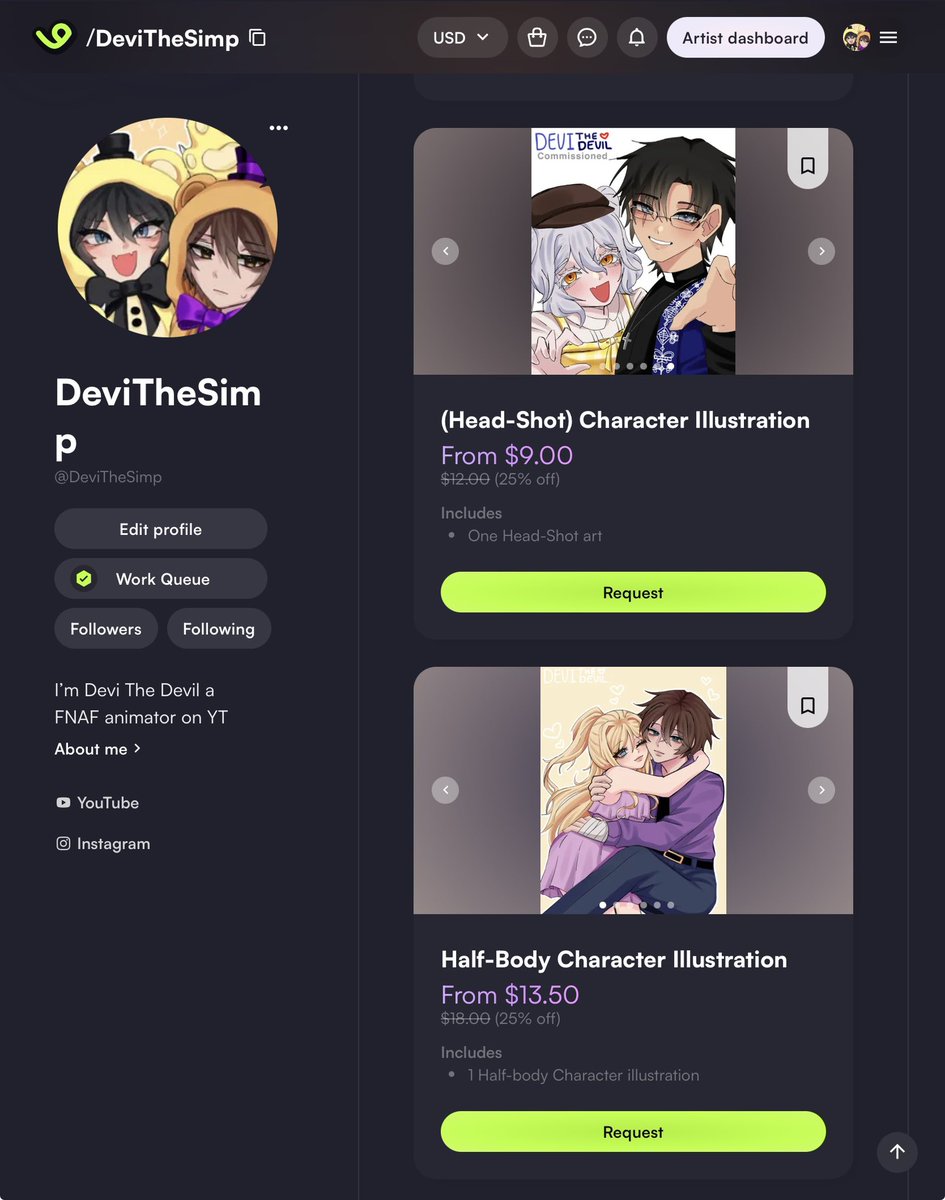 DeviTheDevil (VGEN OPEN!) tweet media