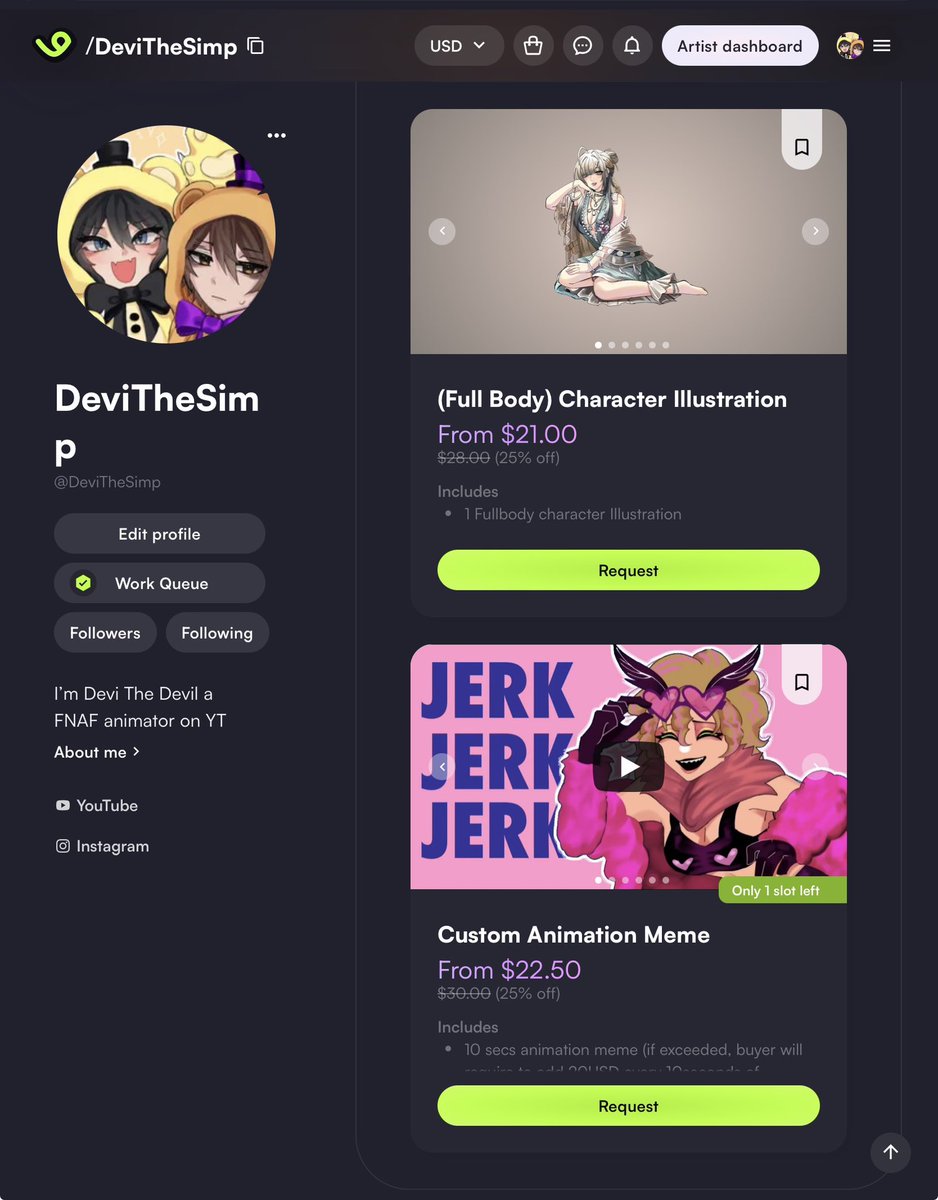 DeviTheDevil (VGEN OPEN!) tweet media