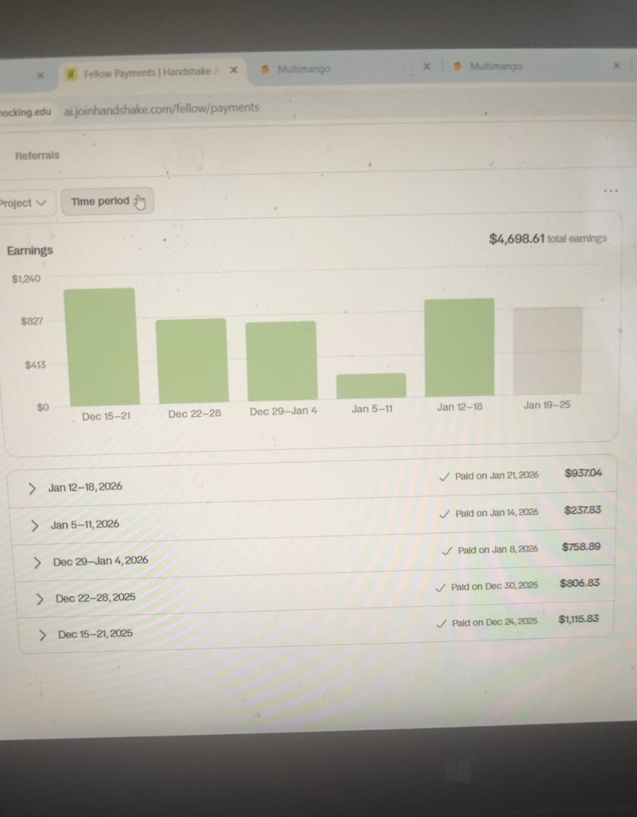 Don't be ashamed to start online side hustles;

1. Go to outlier. ai

2. Register an account

3. Upload your CV and link your LinkedIn account.

4. Choose your areas of expertise e.g  coding, maths, Bio...

5. Complete initial screenings

Get paid  $1000+ weekly by training AI