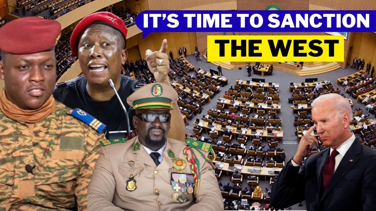 IT'S TIME TO SANCTION THE WEST.
The biggest lie is that Africa needs the West more than the West needs Africa.
Our resources. Our future. Our terms.
📢 Share if you agree.