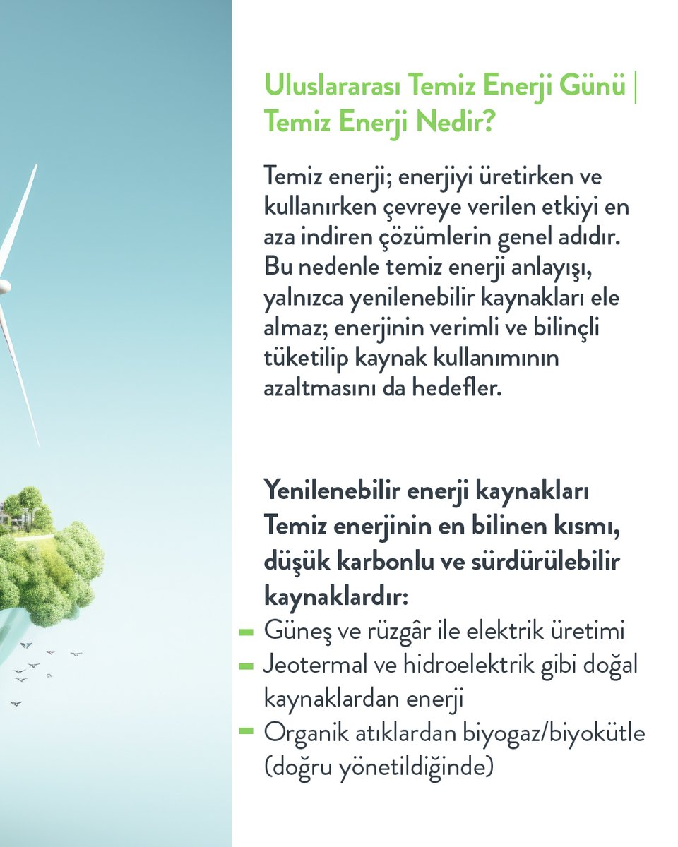 ÇATOM olarak temiz enerjiyi; karbon ayak izini azaltan, kaynakları koruyan, operasyonel dayanıklılığı güçlendiren dönüşüm olarak görüyoruz. Çünkü enerji yönetimi; depolamadan taşımaya, üretimden geri dönüşüm süreçlerine kadar her adımda toplam çevresel etkimizi belirler.