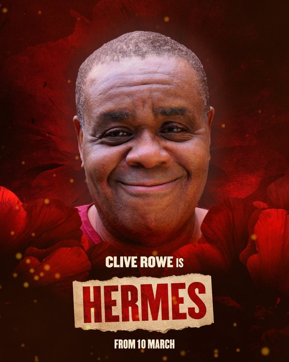 HadestownUK's tweet image. Somebody's got to tell the tale. 🪽Clive Rowe joins the cast of #HadestownUK as Hermes from 10 March.