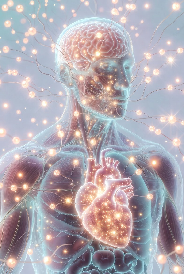 Your body contains enough magnesium to light a small bulb, atoms powering muscle, nerve, heartbeat. A quiet spark in every calm breath..