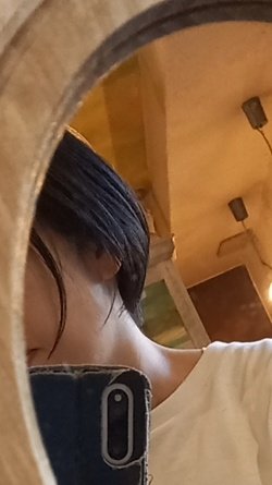 人生で初めての短さ！！

髪乾かすの楽すぎる！！