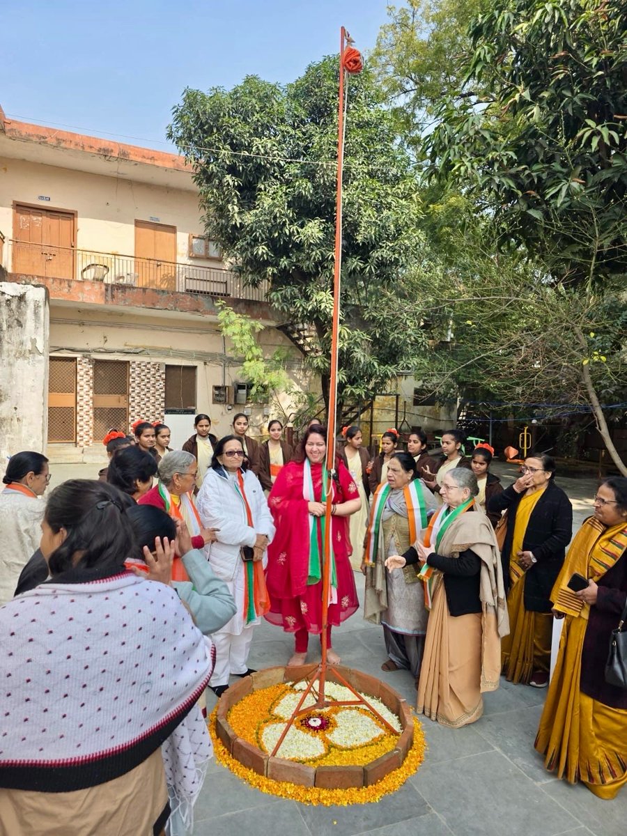 As this flag rises, so does our responsibility.
From the sacrifices of our past to promise of Amrit Kaal, Bharat moves forward -stronger, prouder, and more resolute than ever.
This Republic Day, may we not just salute the tricolour, but live the values it stands for.
#RepublicDay