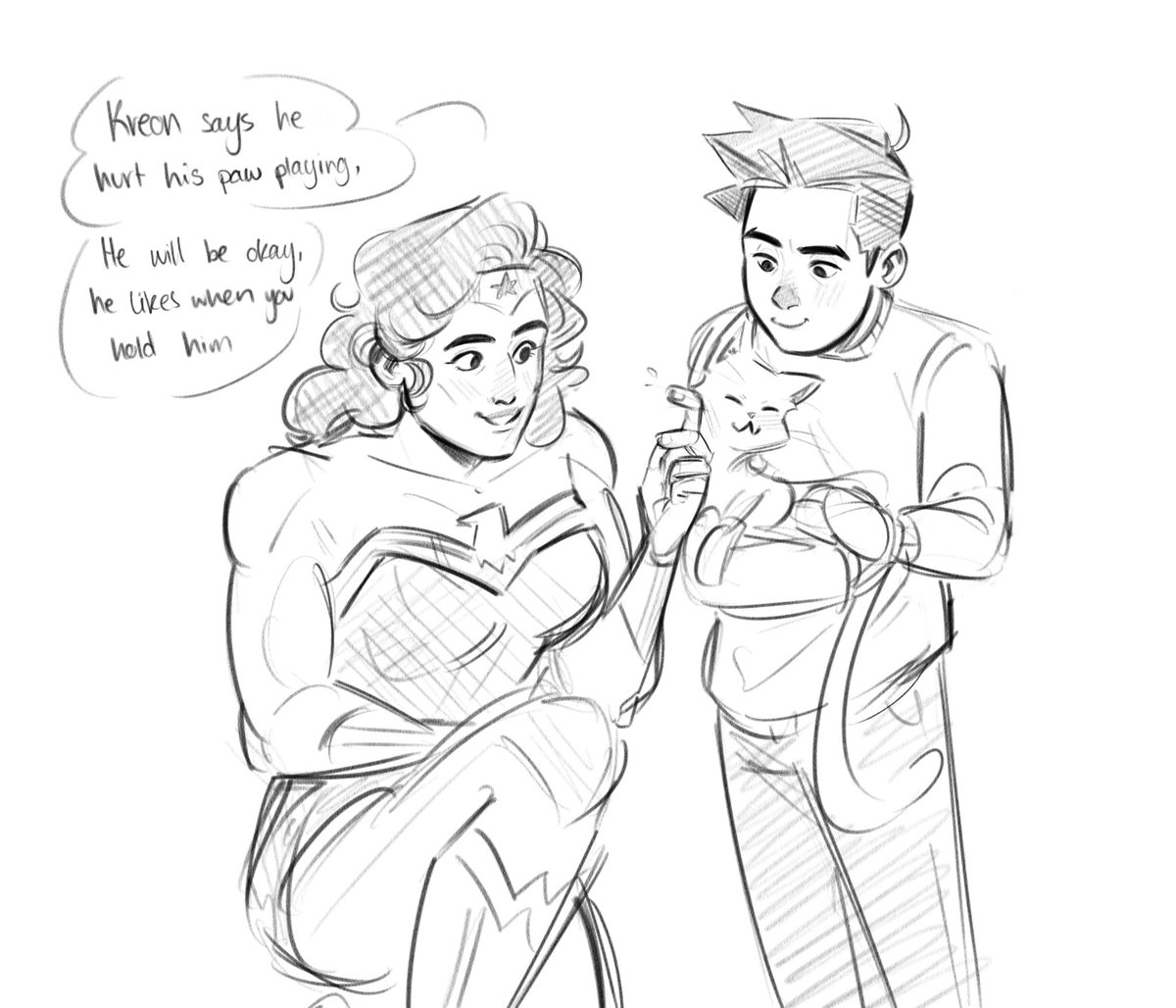 I’ve just found out Diana can talk to animals :((