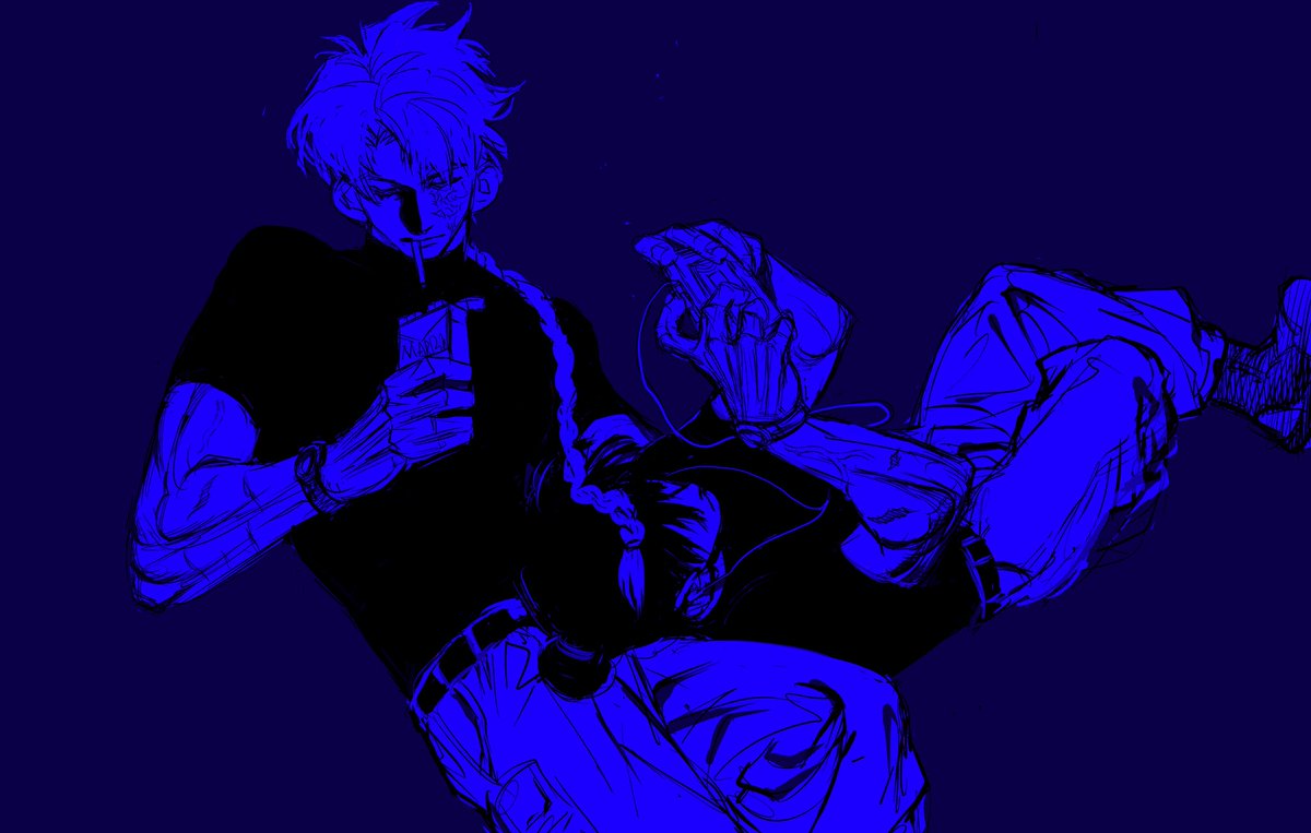 Blue night
＃katanaZero