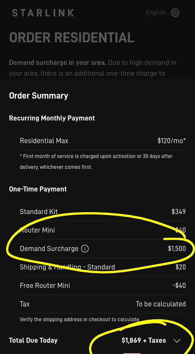 Backcountry_AK's tweet photo. @elonmusk But here’s the price in cold weather. Fairbanks Alaska. Way most cost efficient to just get regular internet https://t.co/Ti5XImOihW