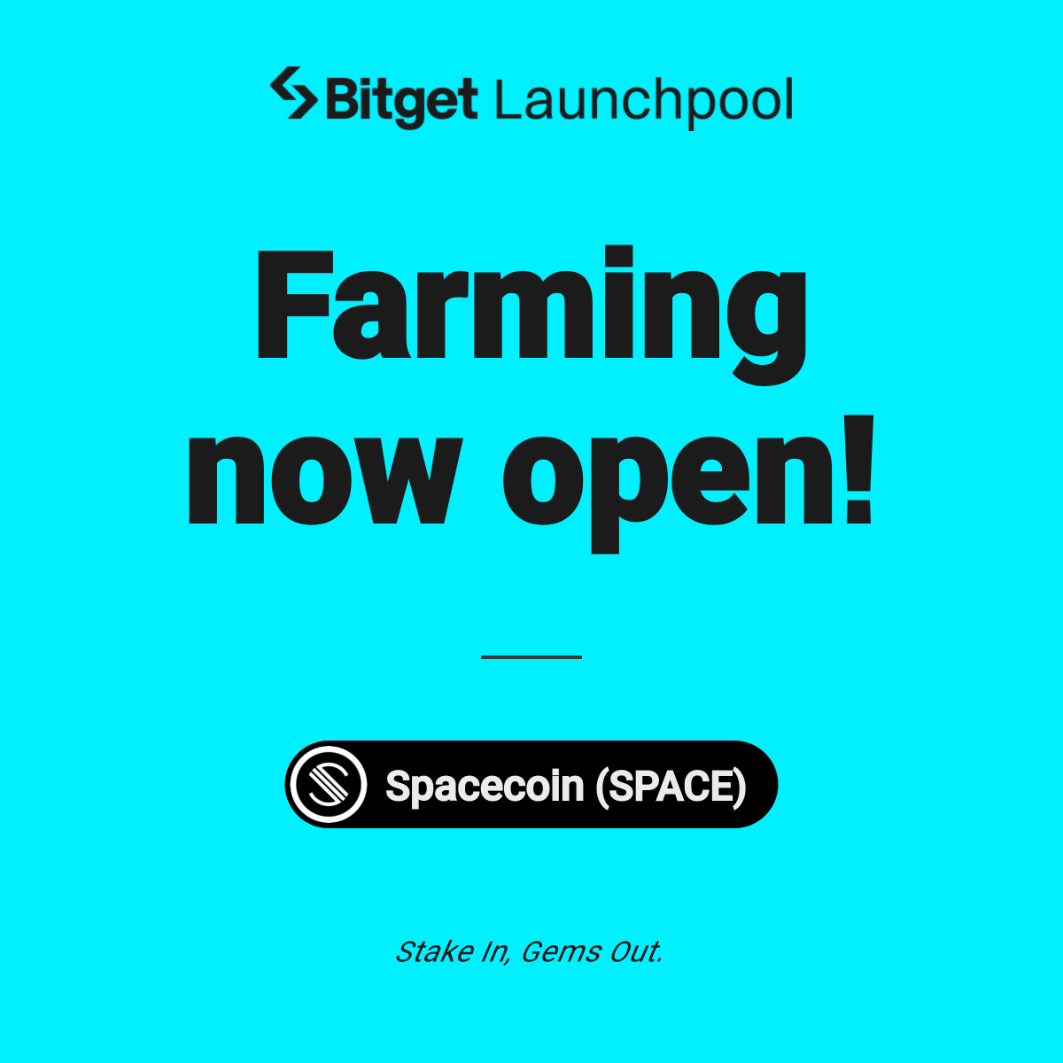 Farming is now open for $SPACE @spacecoin on #Bitget Launchpool! ⛏️ Lock  BTC, ETH & SPACE to share 22,947,000 SPACE. ⏰ Locking period: Jan 26, 10:00  - Feb 2, 10:00 (UTC) ➡️ Join here: https://t.co/cL1BlisGmE
