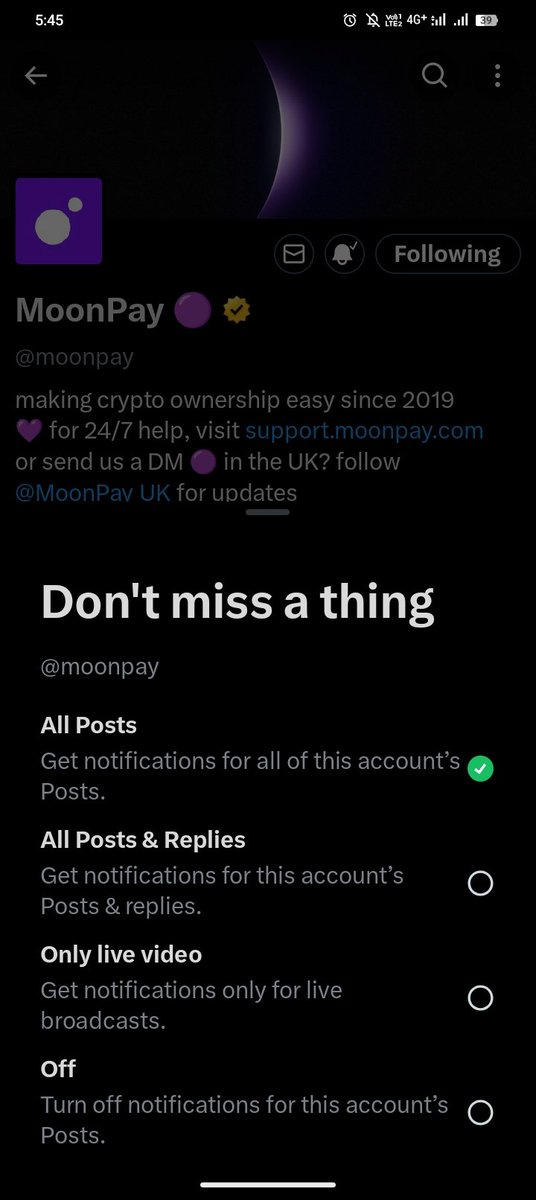 luckiraaa's tweet image. MoonPay X Games League

Completed all task ✅ 
Congratulations moonpay fam on your new launch!🔥