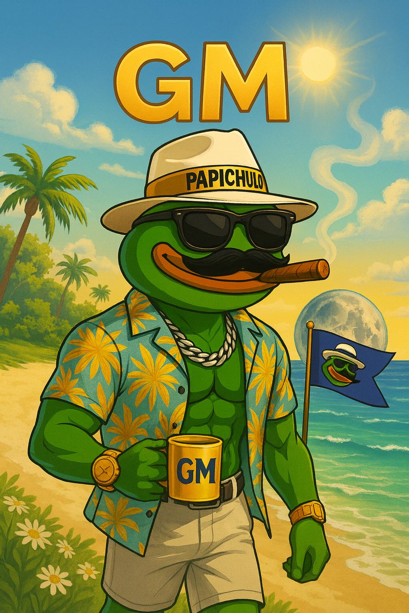 GM Chulos ☀️
Big love to everyone who showed up for the Papichulo event yesterday 🙏
ur energy proves what community really means.
<a href="/OthersideMeta/">Othersidemeta</a>, we’re not just here for vibes — we’re here to build together, long term. 🧱🤝
Let’s keep showing up.
The future is Chulo 🚀💚