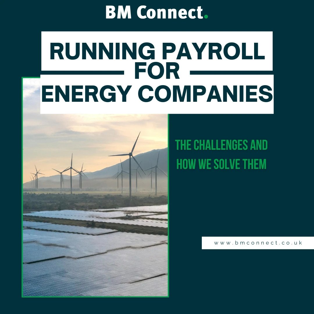BMConnectLtd's tweet photo. Payroll in the energy sector can quickly become complex. Mixed workforces, rapid project growth and heavy regulation leave little room for error.

When payroll is handled properly, it becomes reliable, predictable and quiet.

Read the full article - link in bio. https://t.co/ZD9qvUt7jk