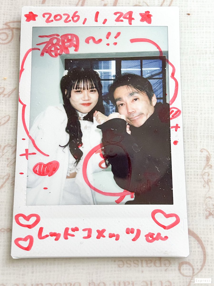 mini TIF in Kyusyu(2026.1.24)⑥ ひなのちゃんと久しぶりにチェキ撮っ