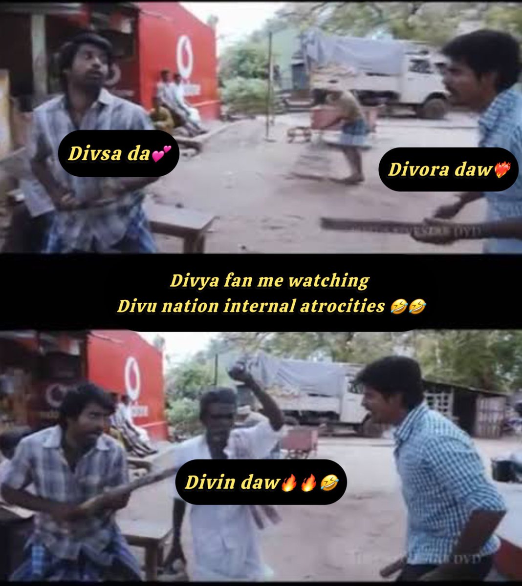_theDoraemon1's tweet photo. #Divya #DivyaGanesh𓃶 ❤️🔥❤️🔥❤️🔥
Dei dei enga Appatha Divya va vitrungada 🤣🤣🤣
#Divsa
#Divin
#Divora
🙄🙄🙄🤣🤣
Title winner na apdi dha la 🫠🫠❤️🔥❤️🔥
#BiggBossTamil9 #BiggBoss9Tamil #BiggBossTamilseason9 https://t.co/uDfcdgkVW7