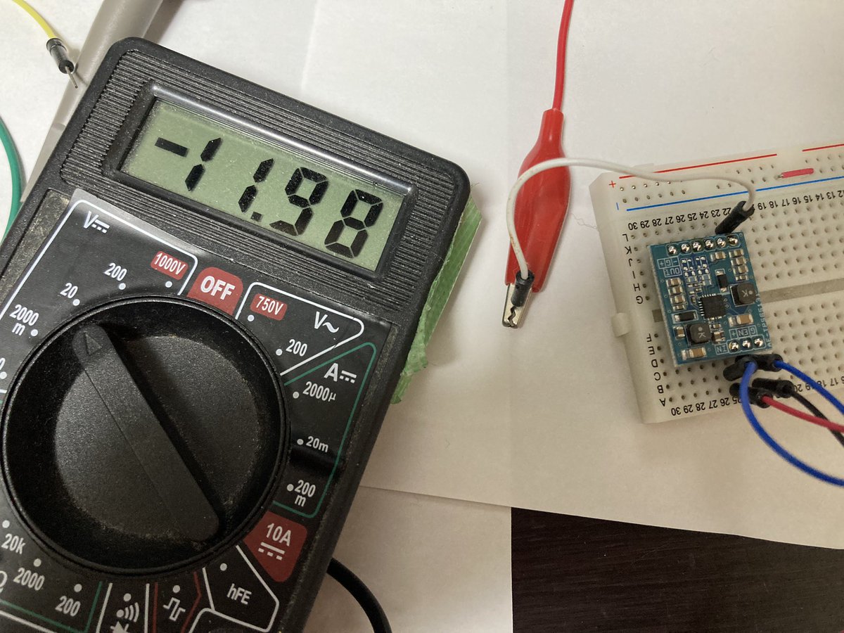 秋月の±12V出るDCDCコンバータ、オペアンプ電源に使えるかなと思って買ってみた リップルはまあ後でなんとかするか