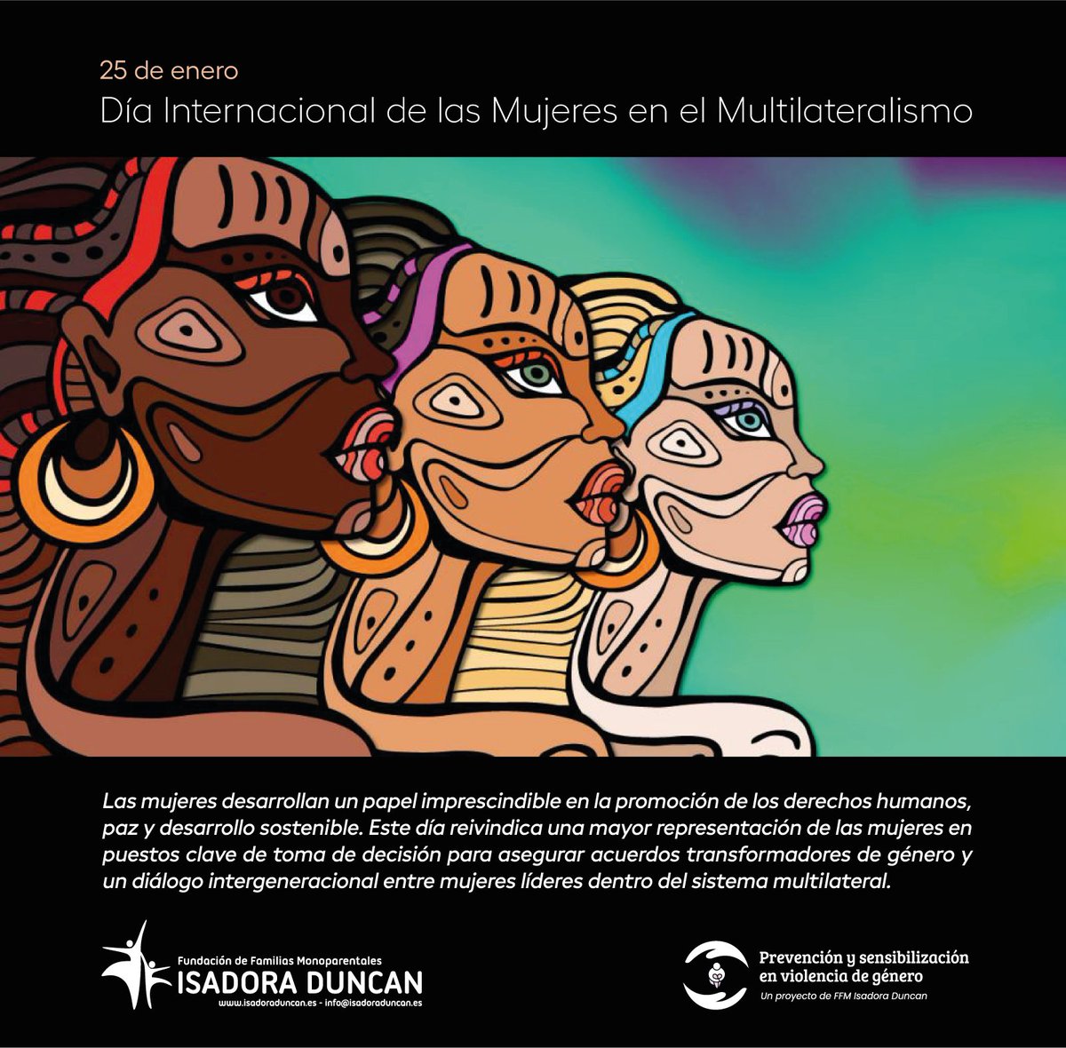 🌞 25 de enero - Día internacional de las Mujeres en el Multilateralismo ...