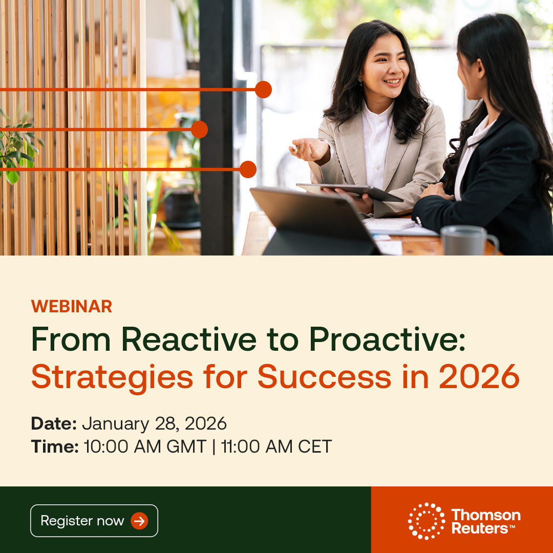 Corporate tax departments are at a crossroads. Research shows 57% still operate reactively, while 46% of large companies have moved to proactive models powered by strategic technology and executive alignment. Join us for  our webinar: ow.ly/hj6r50Y0jQE