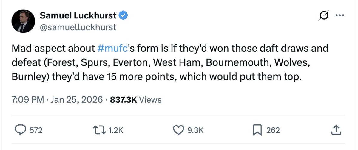 Michael Cox tweet media