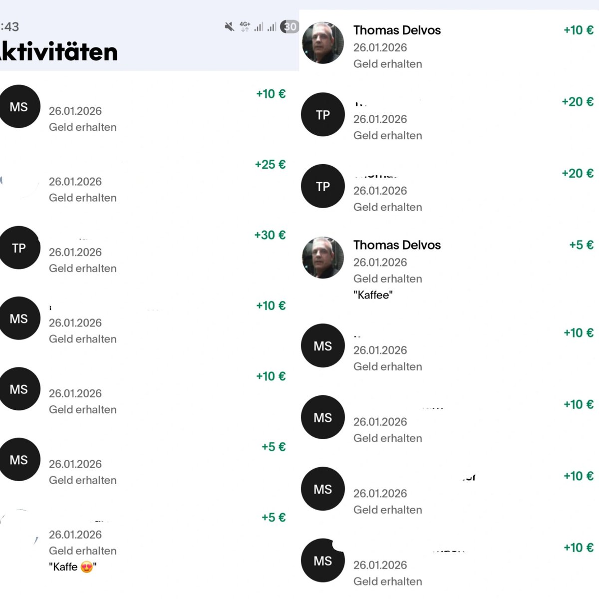 Guten Morgen 💋 
Was man halt so treibt...