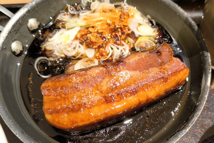 吉野家の"厚切り豚角煮定食"が復活したーと聴いて!! 