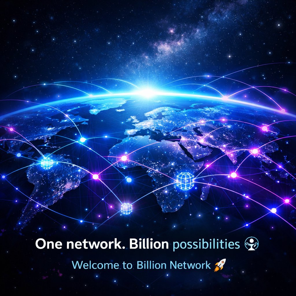 arvichaurasiaa's tweet photo. One network. Billion possibilities 🛜
Connecting the future with speed, trust, and innovation.
Welcome to Billion Network 🚀
#BillionNetwork #FutureOfConnectivity @jgonzalezferrer @billions_ntwk https://t.co/ZHl9vxuK7c