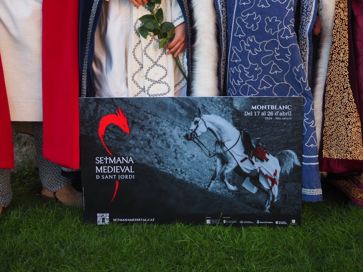 Setmana Medieval de Sant Jordi tweet media
