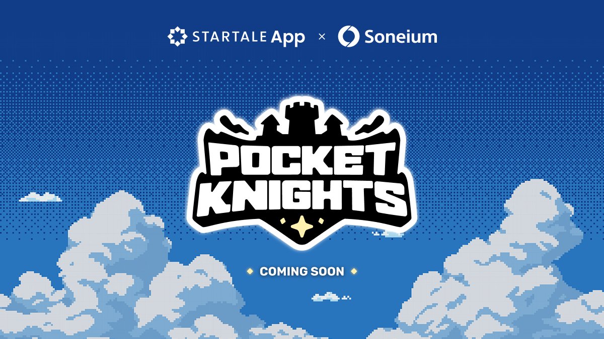 ✨ BIG NEWS ✨

Pocket Knights has been hand-picked to launch as a Startale Superstar 💫

Our lil game is coming soon to the <a href="/StartaleGroup/">Startale 💿</a> app on <a href="/soneium/">Soneium 💿</a> 👑

Smol adventure. Big fun. All in your pocket!

Follow for nostalgia 💾