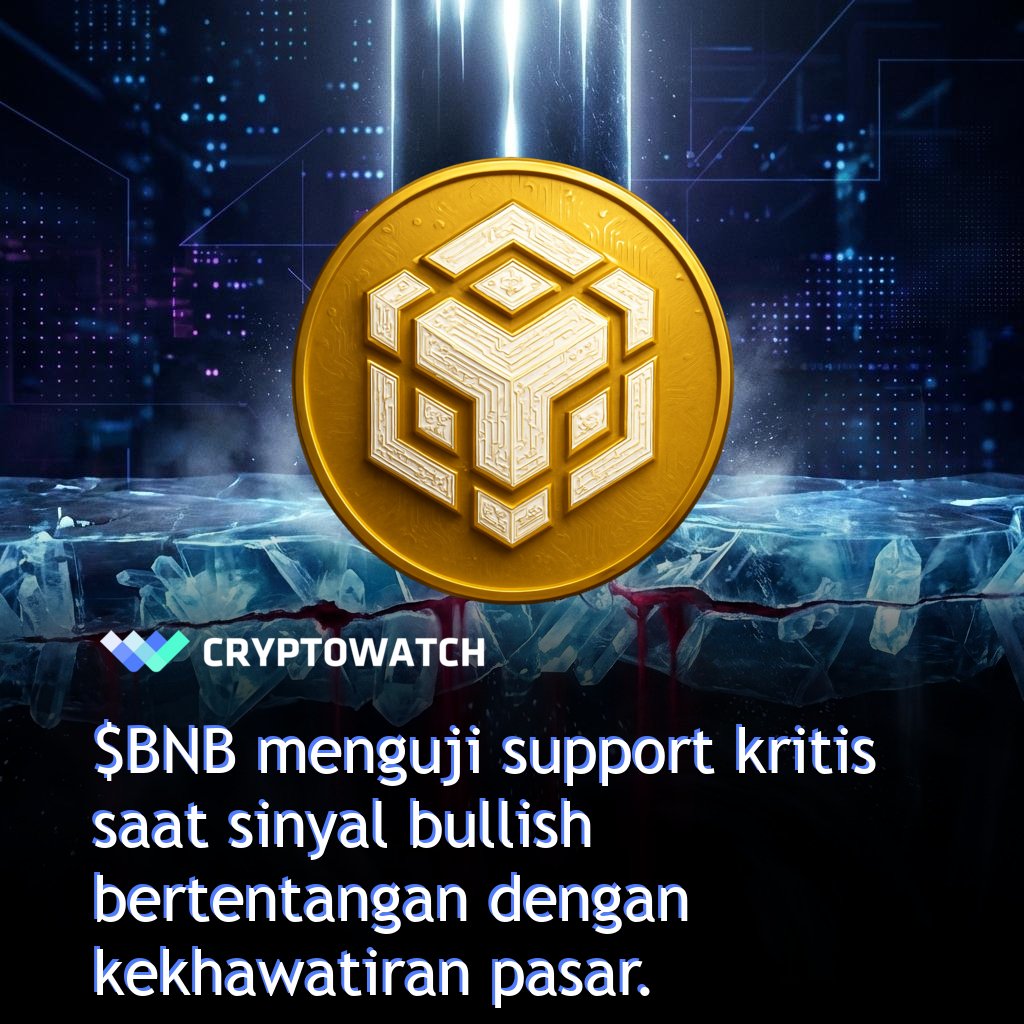Harga spot $BNB terlihat lemah, tetapi cerita sebenarnya ada di derivatif. OI naik 10,8% dengan funding positif. Investor berpengalaman 'serok' di harga ini, bukan menjualnya. Perhatikan support 870. #bnb #crypto #trading