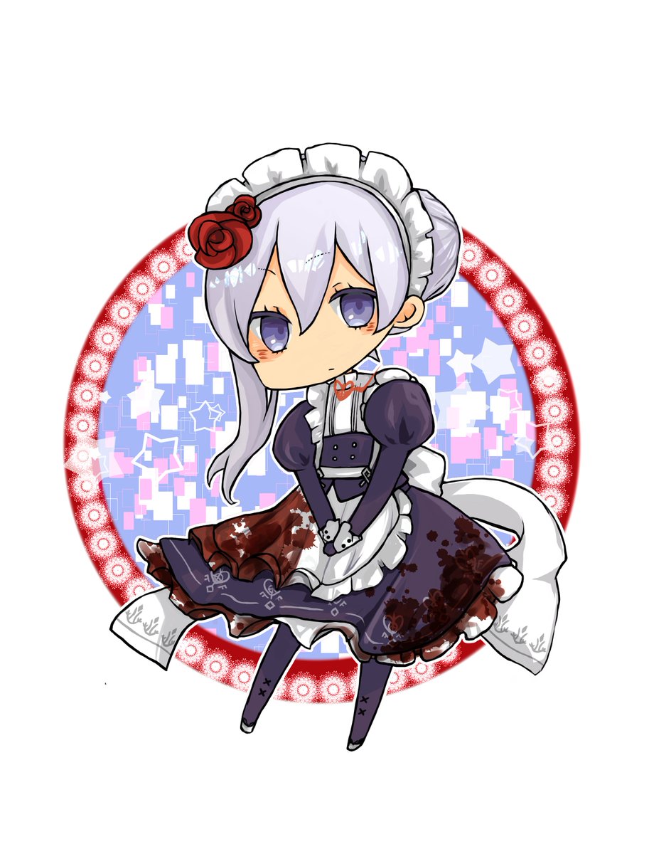 退院してました。 
暫く自宅療養なので、お絵かきしていきたい。 
#SINoALICE #シノアリス_ファンアート