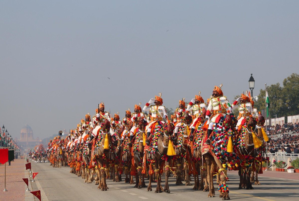 narendramodi's tweet image. Kartavya Path witnessed a powerful display of national pride as the Republic Day celebrations took place today.

Here are some more glimpses…