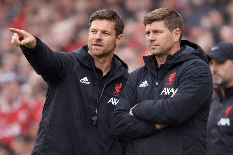 LFC_Tandy's tweet image. Alonso as manager, Gerrard as assistent.

This is what we all want. 🥶