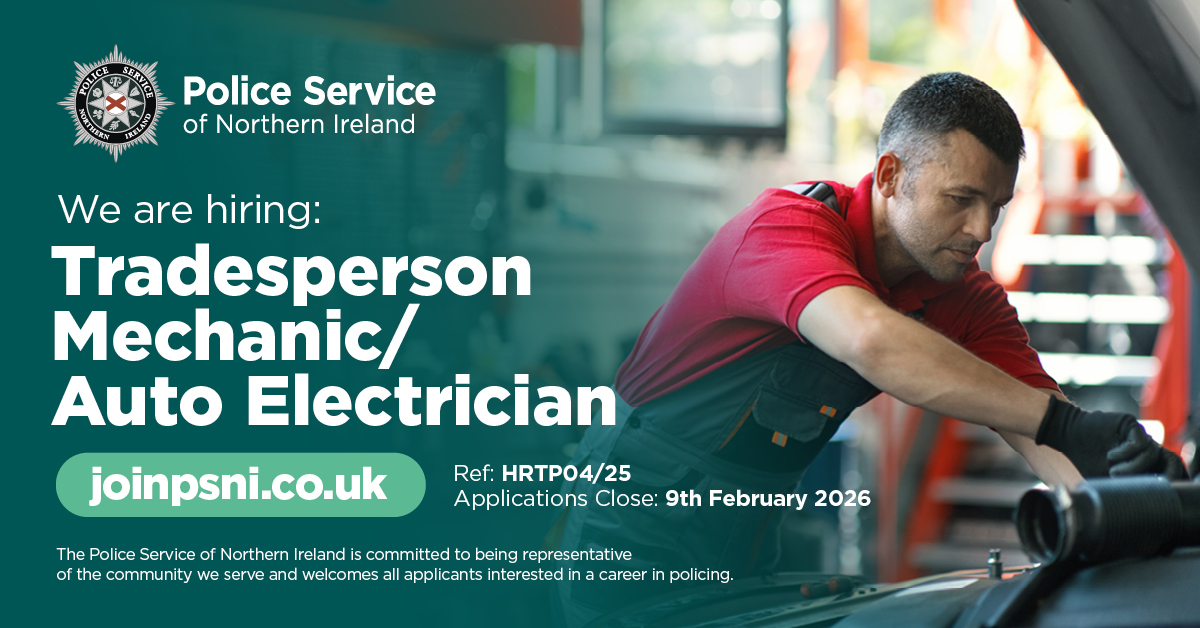 Police Service NI tweet media