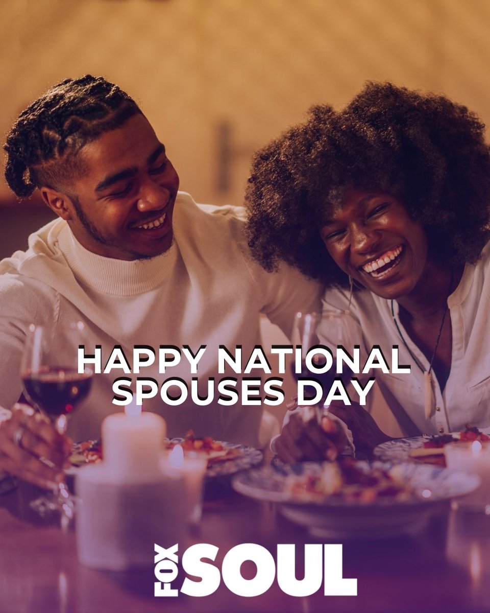 foxsoultv's tweet photo. 💖 #Soulmates, today we celebrate National Spouses Day! Whether it’s your partner, soulmate, or life companion, take a moment to honor the love, laughter, and support you share. 💍✨

For those who have lost a spouse, we hold space for your love that endures beyond presence. https://t.co/3hFkj2OWLj