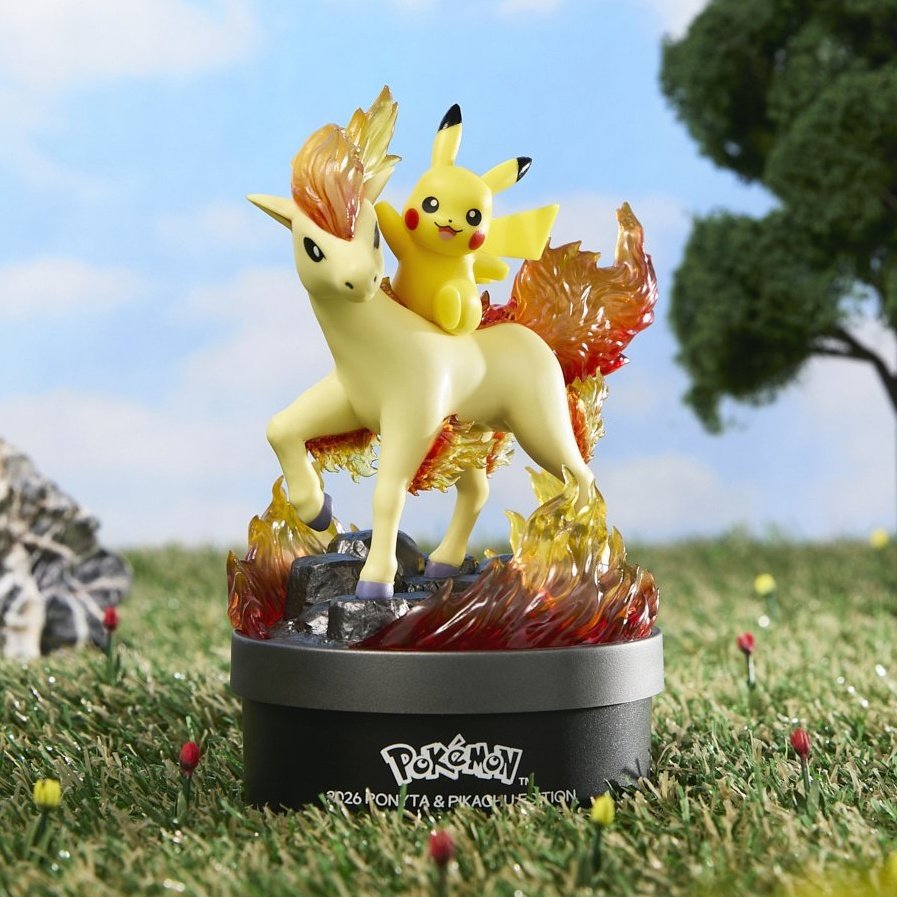 ❤️‍🔥🐎韓国ポケモン公式✨🐎❤️‍🔥／ ポニータに乗ったピカチュウ