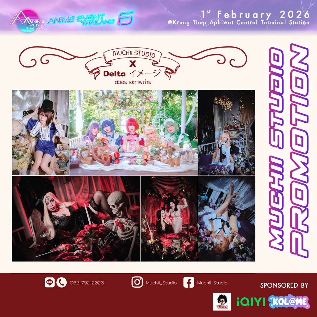 📸 [PR] Exclusive Offer! Muchii Studio x Delta イメージ ✨
Looking for a stunning studio with a professional photographer at a special price? 
Muchii Studio is now offering a bundle package just for you!

📅 For more info &amp; bookings: Contact the Muchii Studio page directly via