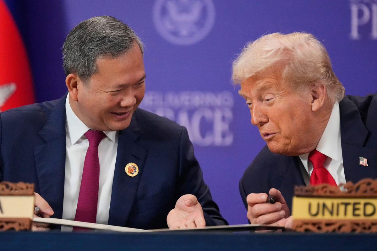 【快讯！洪玛耐表态：柬埔寨将加入“和平委员会”　】

柬埔寨总理洪玛耐表示，柬埔寨将加入“和平委员会”，此举体现了柬埔寨对全球和平事业的高度善意与坚定承诺。

洪玛耐是在今日（1月26日）上午会见来访的美国印太司令部司令塞缪尔·帕帕罗（Samuel Paparo）时，作出上述表态。