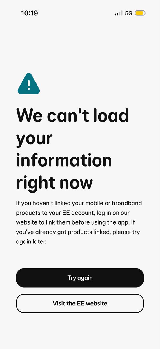 Jamie__Gray1's tweet image. Hey @EE will there be an update regarding your website and app that’s been down since the middle of December…