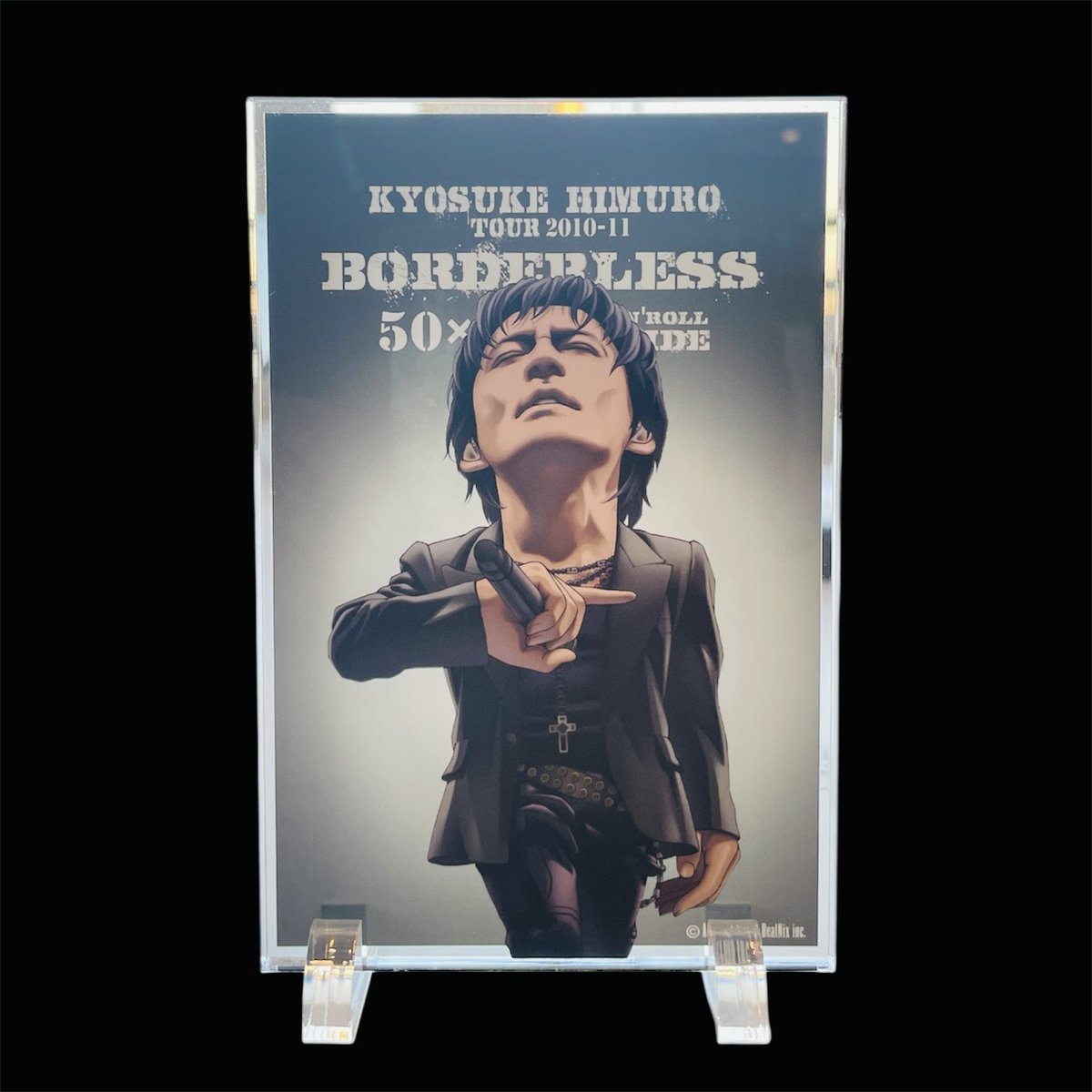 氷室京介 アクリルブロック KING SWING RENDEZ-VOUS vol.04 ✨会場先行発売✨ TOUR2010-11