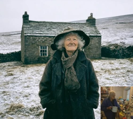 KateriSeraphina's tweet photo. Histoire authentique, photographie réelle
Ils l’ont trouvée par hasard.
Une équipe de tournage de Yorkshire Television avait entendu parler d’une femme qui vivait « comme au XIXᵉ siècle » quelque part dans les collines isolées du Yorkshire.
Ils empruntèrent des routes sinueuses qui méritaient à peine ce nom, passèrent devant des fermes abandonnées, traversèrent des vallées où aucun téléphone ne capte.
Et là, au bout d’un chemin raviné que peu de voitures pouvaient emprunter, ils trouvèrent Low Birk Hatt Farm.
Ce qu’ils découvrirent dans ce cottage de pierre en ruine les laissa sans voix.
Hannah Hauxwell avait 47 ans.
Elle vivait complètement seule depuis trente ans.
Pas d’électricité.
Pas d’eau courante.
Pas de téléphone.
Aucun voisin à des kilomètres.
Les murs de sa maison à deux pièces étaient si fins que la glace se formait à l’intérieur en hiver.
Elle possédait une seule robe, raccommodée tant de fois qu’elle n’était plus qu’un patchwork.
Un manteau usé par les décennies.
Une seule paire de bottes, maintenues par la seule force de sa volonté.
Quand le ruisseau gelait — ce qui arrivait pendant des mois — elle faisait fondre de la neige pour boire.
Ses toilettes étaient une cabane dehors, accessible en traversant parfois la neige jusqu’aux genoux.
Elle survivait avec environ 10 dollars par semaine.
Son dîner, la plupart du temps : du porridge, des pommes de terre, quelques légumes cultivés dans une terre pierreuse.
Elle possédait sept vaches. C’était toute sa richesse. Son seul revenu lorsqu’elle pouvait en vendre une.
Hannah était seule depuis l’adolescence.
Ses parents étaient morts jeunes, lui laissant une ferme endettée qui produisait à peine de quoi survivre.
Trop pauvre pour partir. Trop isolée pour rencontrer quelqu’un. Trop occupée à survivre pour imaginer autre chose.
Pendant trente ans, son monde se résuma à 80 hectares de collines hostiles et à une solitude écrasante.
L’équipe la suivit durant une journée d’hiver ordinaire.
Ils la virent se lever avant l’aube dans une maison si froide que son souffle formait des nuages.
Ils la virent briser la glace dans un seau d’eau à mains nues.
Ils la suivirent alors qu’elle avançait dans une neige jusqu’à la taille pour nourrir ses vaches, ses seules compagnes.
Ils la filmèrent couper le foin à la main, faute de moyens pour une machine.
La regardèrent raccommoder ses vêtements à la lueur d’une bougie, car la nuit tombait à 16 heures et elle n’avait pas d’éclairage électrique.
Et pourtant, Hannah ne se plaignait jamais.
« On fait ce qu’il faut faire », disait-elle simplement. « Je me débrouille. »
Le documentaire fut diffusé en janvier 1973 sous le titre « Too Long a Winter ».
La Grande-Bretagne s’arrêta pour regarder.
Les téléspectateurs n’en croyaient pas leurs yeux.
Ce n’était pas une reconstitution historique.
Cela se passait maintenant. En 1973. En Angleterre.
Les réactions furent immédiates.
Des milliers de lettres arrivèrent à la chaîne.
Des dons affluèrent : argent, nourriture, vêtements chauds, propositions d’aide.
Grâce à cet élan, Hannah connut l’électricité pour la première fois de sa vie.
À 47 ans, elle appuya sur un interrupteur et vit la lumière envahir sa maison.
Elle acheta un petit chauffage — une révolution après des décennies de froid.
Des bénévoles réparèrent son toit, ses murs.
La glace cessa enfin de se former à l’intérieur.
Mais le plus grand changement ne fut pas matériel.
Hannah n’était plus invisible.
Des visiteurs vinrent, malgré l’isolement.
Elle reçut des lettres de tout le pays.
Pour la première fois depuis trente ans, quelqu’un pensait à elle.
D’autres documentaires suivirent.
À 57 ans, Hannah prit ses premières vacances.
À 62 ans, elle vendit la ferme et s’installa dans un petit cottage chauffé, avec eau courante et lumière.
Elle vécut encore trente ans entourée d’affection.
Hannah mourut en 2018, à 91 ans.
Son histoire révéla une pauvreté rurale que le pays refusait de voir.
Elle nous rappela que la dignité n’a pas besoin de confort,
et que les êtres les plus extraordinaires sont parfois ceux que le monde oublie de regarder.