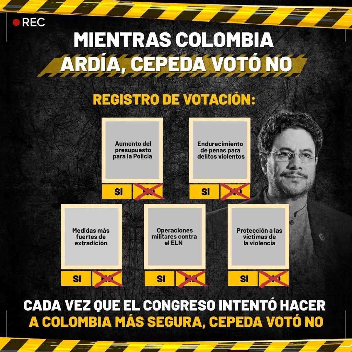 está esta es la gestión del senador iván cepeda ✅ en su paso por más de 20 años del congreso esto y defender a iván márquez, santrich, romaña , alfonso cano y también maltratar humillar y calumniar soldados y policías en el congreso cuando se presentaban ascensos de Coronel a