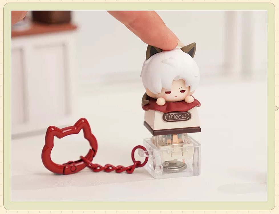 xiaobabie1's tweet photo. Oh!! Keycap Qinche 🥺🥺🥺 https://t.co/7HWEsx5b9e