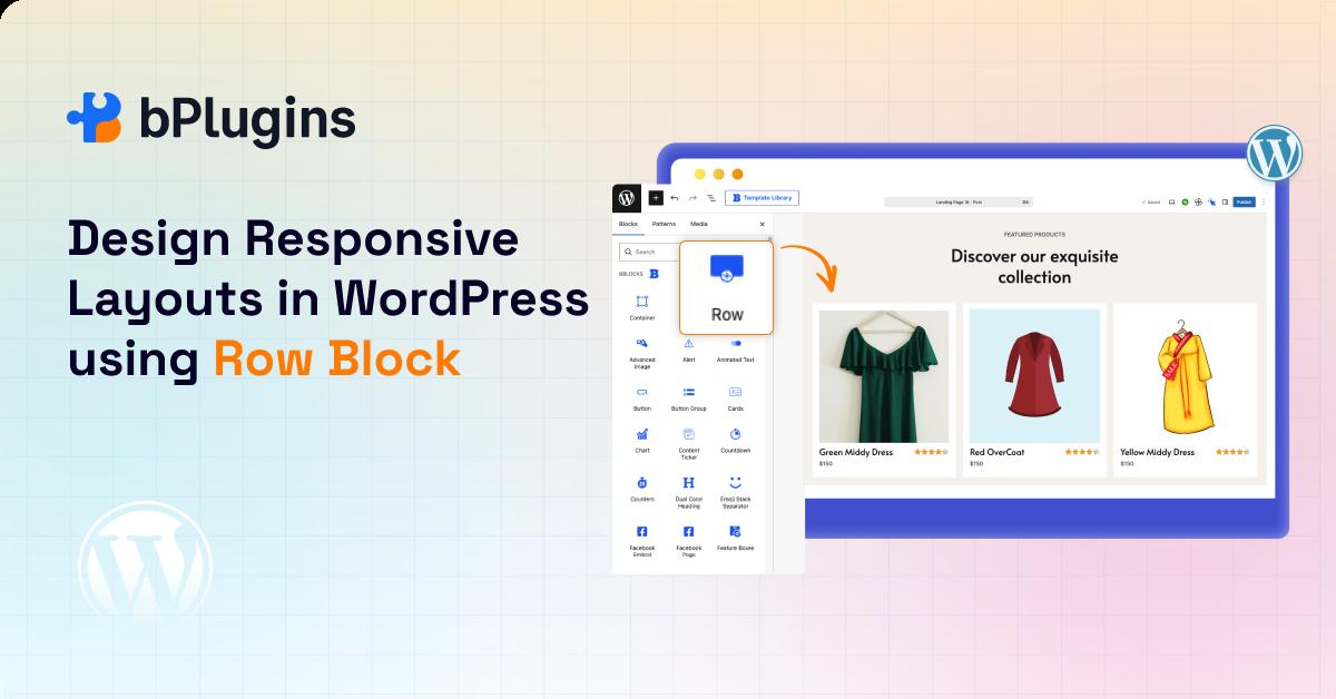 Want more control over your WordPress layouts without using custom CSS?

Our new guide shows how to use the bBlocks Row Block to build responsive layouts that look great on every device. Perfect for hero sections, content areas, and more.

Read: rfr.bz/tfb6f81

#bBlocks